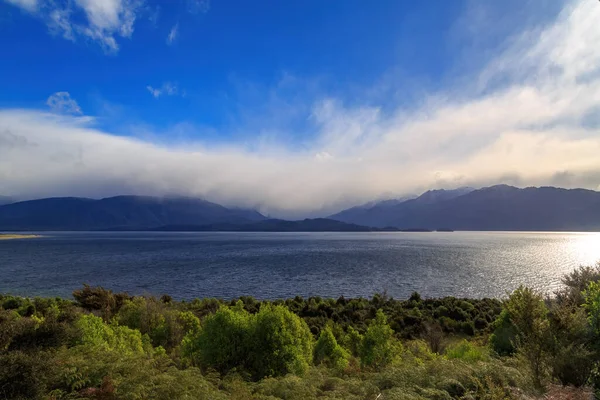 Λίμνη Anau Fiordland Μεγαλύτερη Λίμνη Στη Νότια Νήσο Της Νέας — Φωτογραφία Αρχείου