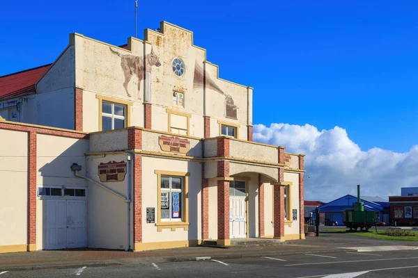 Foxton Neuseeland Das Nationalmuseum Für Audiovisuelle Technik Alten Rathaus Erbaut — Stockfoto