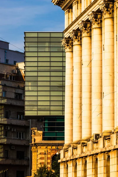 Das Moderne Gebäude Der Union Rumänischer Architekten Der Innenstadt Von — Stockfoto