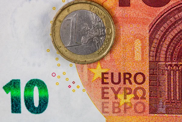 Концепция Мировых Денег Макрос Детализированный Банкноте Евро Макрофото Валюты Евро — стоковое фото