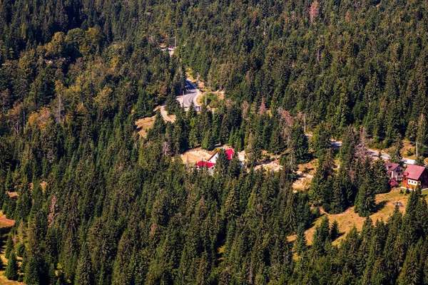 Vista Desde Arriba Resort Montaña Vartop Bihor Rumania 2021 — Foto de Stock