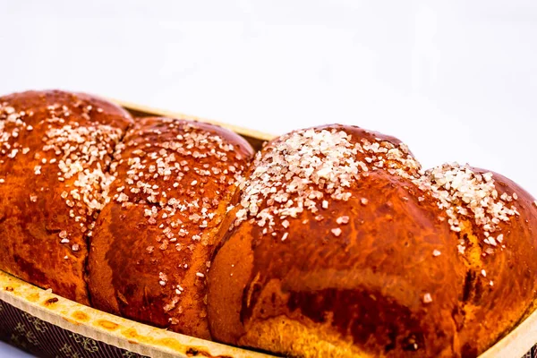 Cozonac Kozunak Babka Een Soort Zoet Gedesemd Brood Traditioneel Voor — Stockfoto