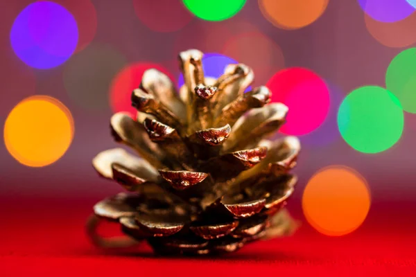 Christmas Decorations Lights Background — Stock Photo, Image