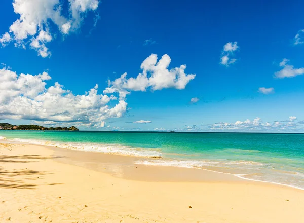 Praia Antígua Ilha Barbuda Índias Ocidentais Mar Caribe — Fotografia de Stock