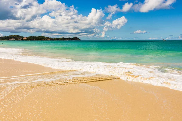 Playa Antigua Barbuda Indias Occidentales Mar Caribe — Foto de Stock