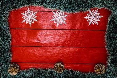 Noel konsepti düzleşmişti. Noel arkaplan kopyalama alanı