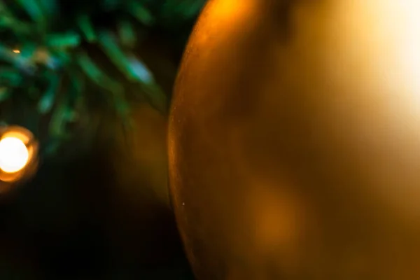 Koncepcja Bożego Narodzenia Dekoracji Bokeh Wiązadła Tła — Zdjęcie stockowe