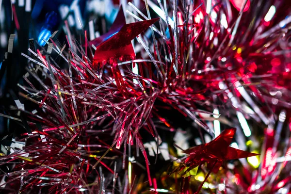 Kompozycja Świąteczna Dekoracjami Sezonowymi Ozdobami — Zdjęcie stockowe