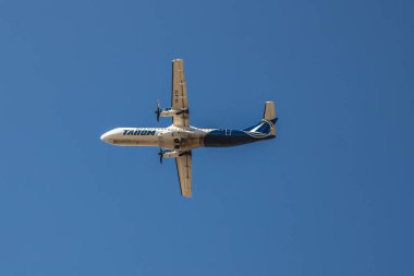 Ticari yolcu jet uçağı Rumen düşük maliyetli Tarom Airlines