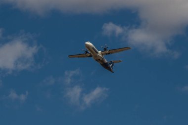 Ticari yolcu jet uçağı Rumen düşük maliyetli Tarom Airlines