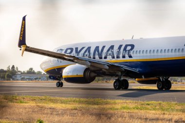 Commercial passenger jet airliner, Ryan Air