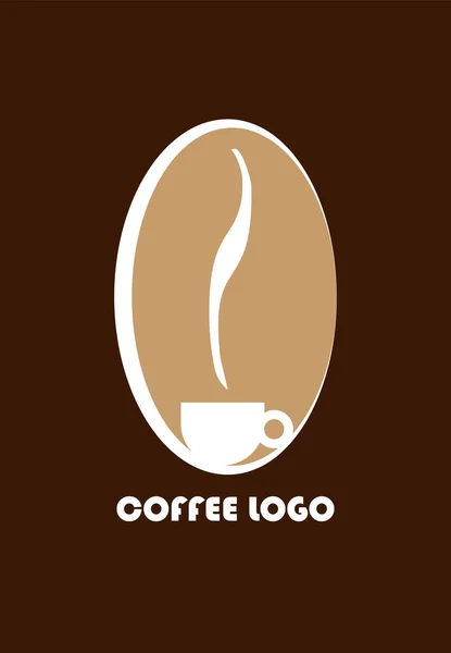 Logo Vorlage Für Kaffee Symbole Vektor Isolierte Illustration — Stockvektor