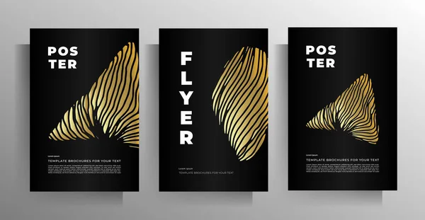 Druckvorlagen Für Das Cover Design Vektorillustration — Stockvektor