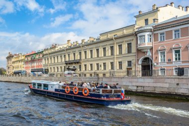 St Petersburg Fontanka Nehri'nin kanal.