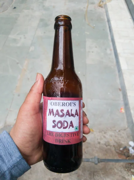 Delhi India Oktober 2020 Botol Soda Masala Nimbu — Stok Foto