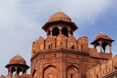 Hindistan turizm geçmişi - Kırmızı Kale (Lal Qila) Delhi - Dünya Mirası Bölgesi. Delhi, Hindistan