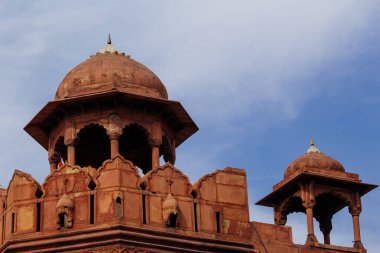 Hindistan turizm geçmişi - Kırmızı Kale (Lal Qila) Delhi - Dünya Mirası Bölgesi. Delhi, Hindistan