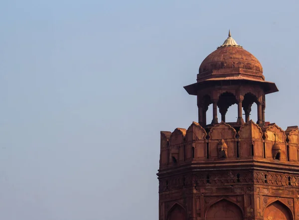 Índia Viagem Turismo Fundo Red Fort Lal Qila Delhi Património — Fotografia de Stock