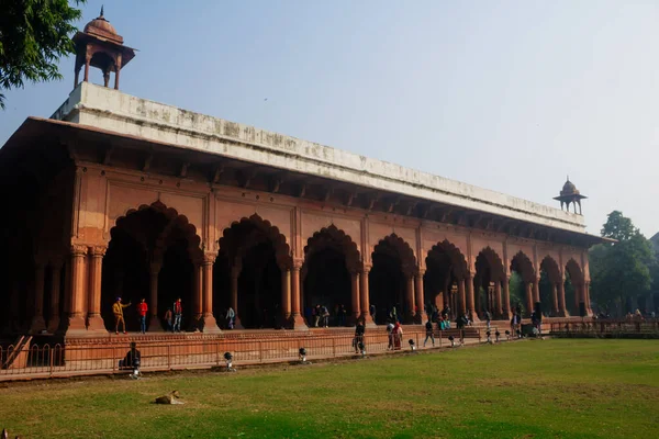 Delhi Índia Junho 2021 Salão Audiência Diwan Aam Índia Travel — Fotografia de Stock