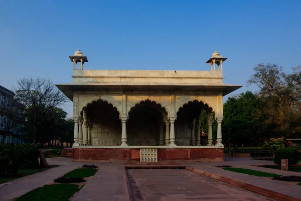 Hira Mahal Είναι Ένα Περίπτερο Στο Κόκκινο Φρούριο Στο Δελχί — Φωτογραφία Αρχείου