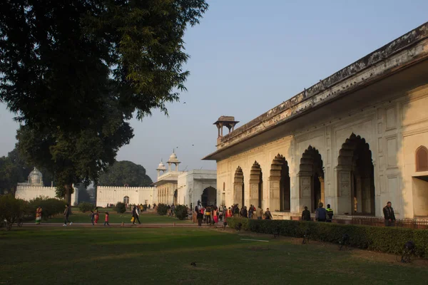 Delhi India Június 2021 Rang Mahal Palace Colour Található Red — Stock Fotó