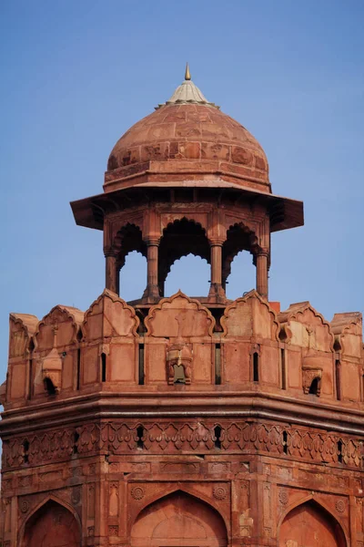 Índia Viagem Turismo Fundo Red Fort Lal Qila Delhi Património — Fotografia de Stock