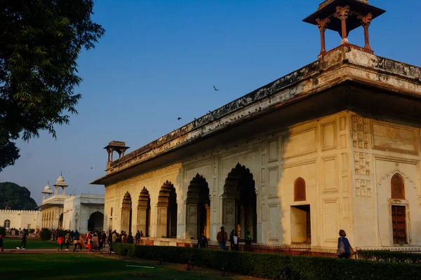 Rang Mahal Paleis Van Kleur Gelegen Het Rode Fort Delhi — Stockfoto