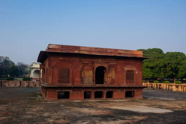 Zafar Mahal India Travel Tourism Background Red Fort Lal Qila — 图库照片