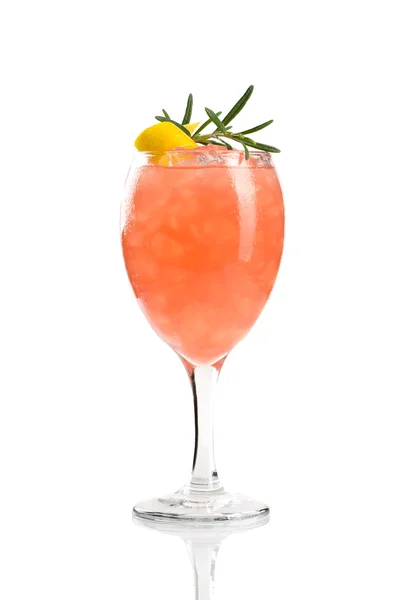 Cocktail de framboesa com alecrim — Fotografia de Stock