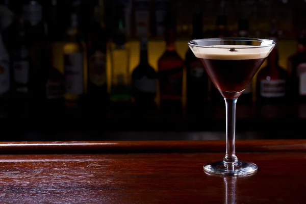 Cocktail Espresso Martini — Fotografia de Stock