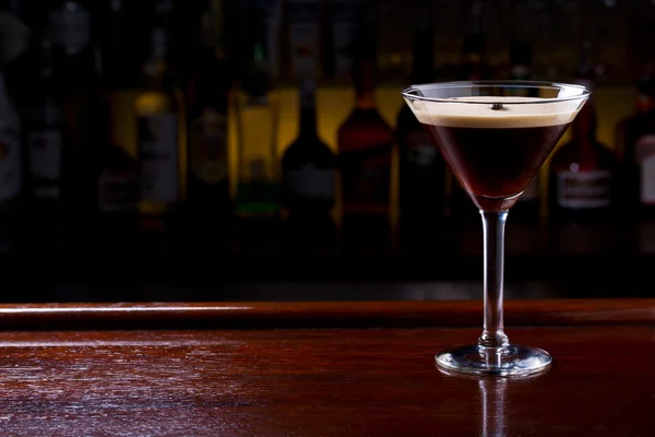 Espresso Martini koktejl — Stock fotografie