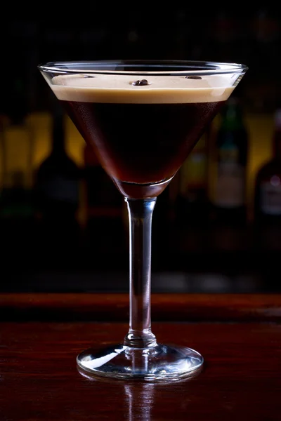 Cocktail Espresso Martini — Fotografia de Stock
