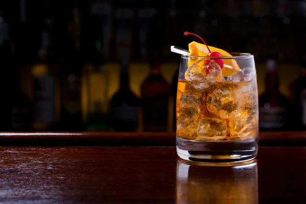 Old Fashioned Cocktail — Stock Photo, Image