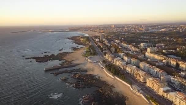 Veduta aerea della città di Porto, Portogallo, Europa. 4k filmati in iperdecadenza — Video Stock