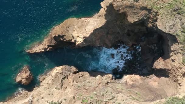 Una zona de protección especial dentro del Atlántico — Vídeo de stock