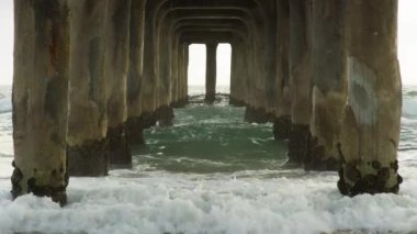 RED Helyum sinema kamerasında okyanus arkaplan görüntüsü, Summer Beach 8K görüntüleri.