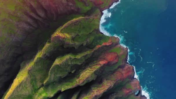 4K Vista aérea de helicóptero sobre a impressionante natureza selvagem. Natureza selvagem fundo — Vídeo de Stock