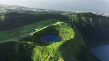 Sao Miguel 'in insansız hava aracı görüntüleri çok güzel.