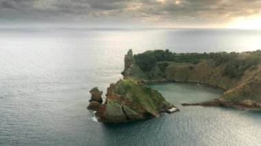 Vila Franca do Campo adası Atlantik Okyanusu, Sao Miguel Adası, Azores