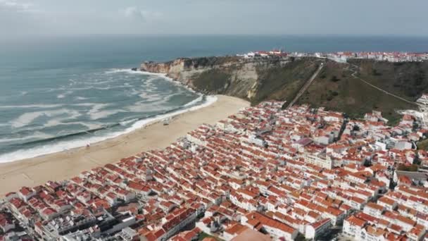 Pemandangan panorama udara dari tujuan liburan yang indah — Stok Video