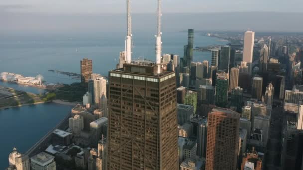 4K beautiful cityscape, Chicago, Illinois, Spojené státy americké, Modern city — Stock video