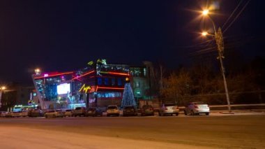 Gece Krasnoyarsk, zaman atlamalı Luch sinemada