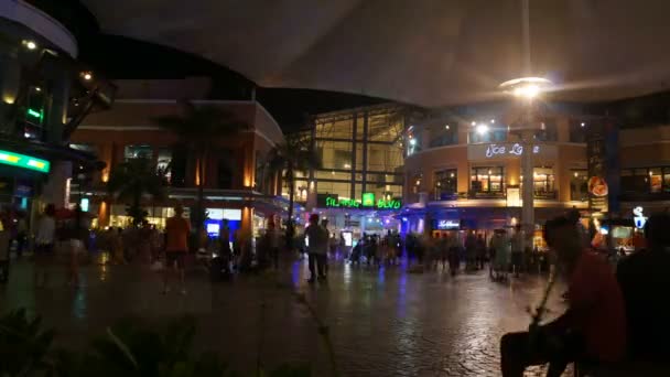 Phuket, Jungceylon adentro, lapso de tiempo — Vídeos de Stock