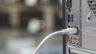 Soket LAN ağı çekin