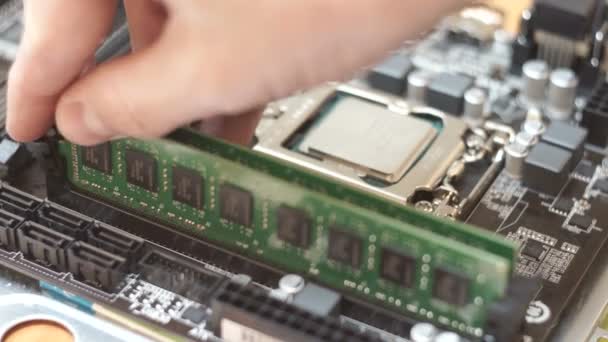 DDR3 Remover — Vídeo de Stock