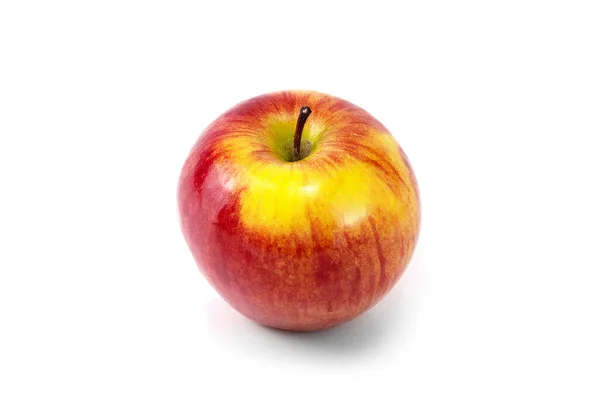 Manzana Roja Aislada Sobre Blanco — Foto de Stock