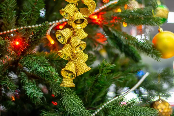 Juguete Árbol Navidad Una Rama — Foto de Stock