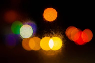 arkaplan ışıkları yumuşak odak içinde