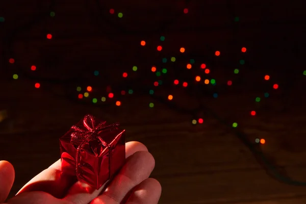 Cajas de regalo rojas — Foto de Stock