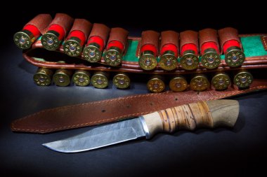 bıçak, palaska, mühimmat avcılık 